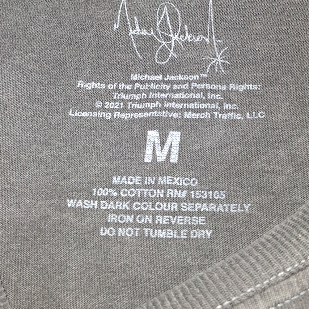 2021 Michael Jackson 1988 In Concert Tour Shirt Thriller - Picture 2 of 4